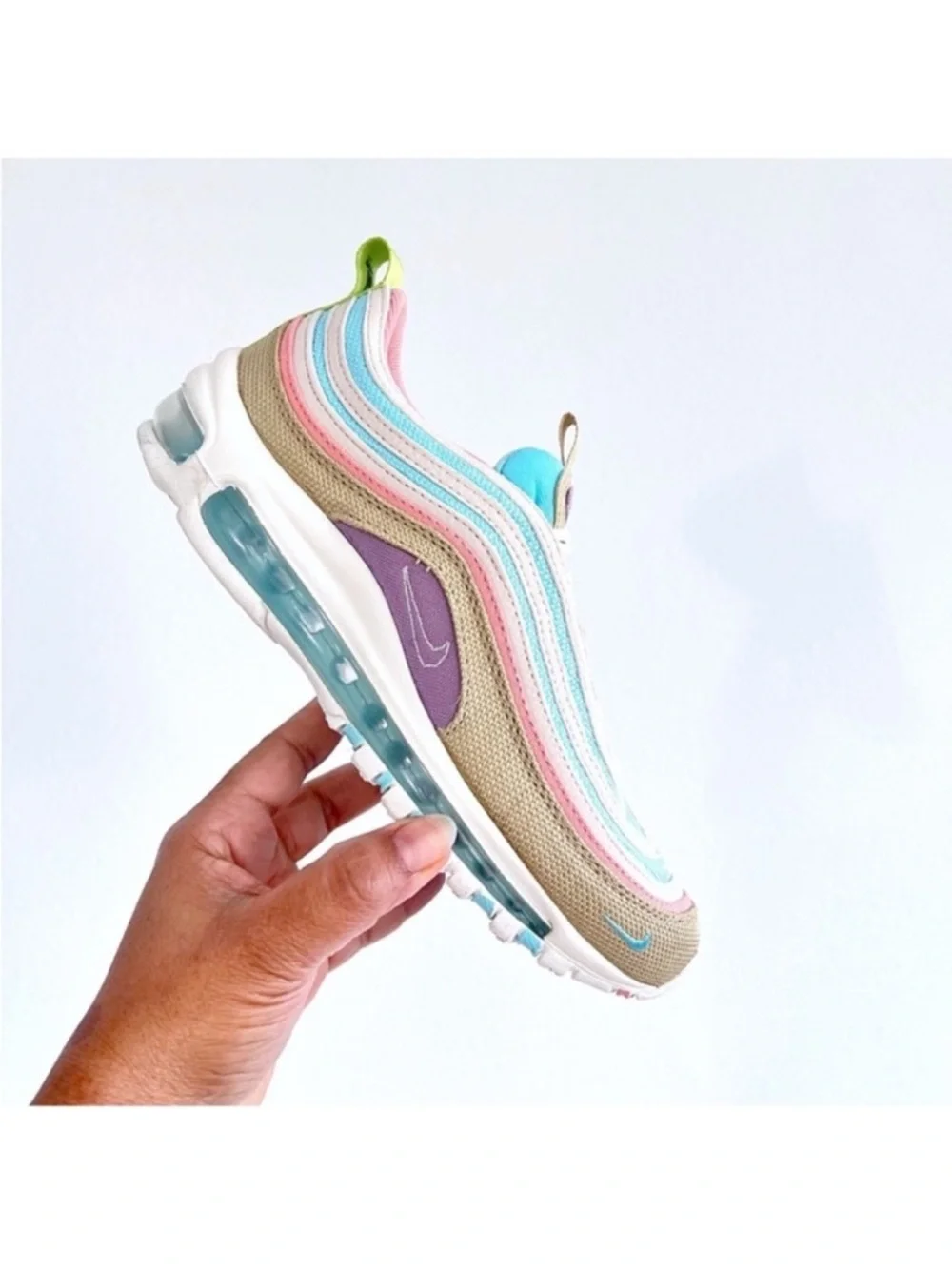 Nike Air Max 97 Special Edition “Wheat Grass” Sneakers Size 7Y / 8.5 Women